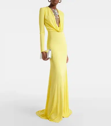 David Koma Embellished jersey gown | Thumbnail 5