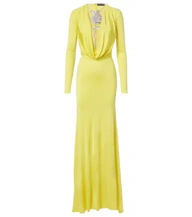 David Koma Embellished jersey gown | Thumbnail 1