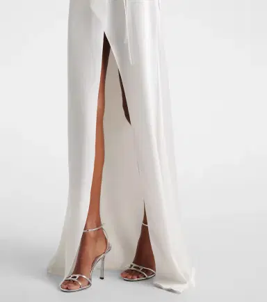 David Koma Floral-appliqué gown | Thumbnail 2 David Koma Floral-appliqué gown | Thumbnail 2