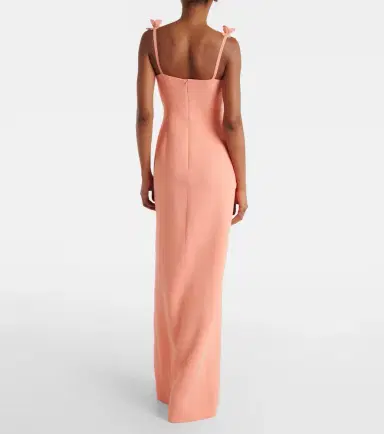 David Koma Floral-appliqué gown | Thumbnail 3 David Koma Floral-appliqué gown | Thumbnail 3