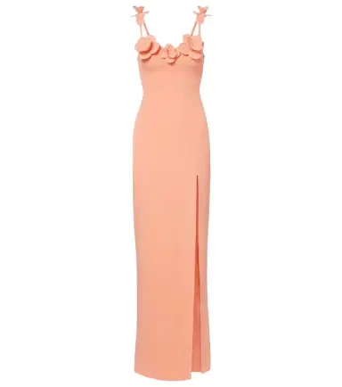 David Koma Floral-appliqué gown | Thumbnail 1 David Koma Floral-appliqué gown | Thumbnail 1