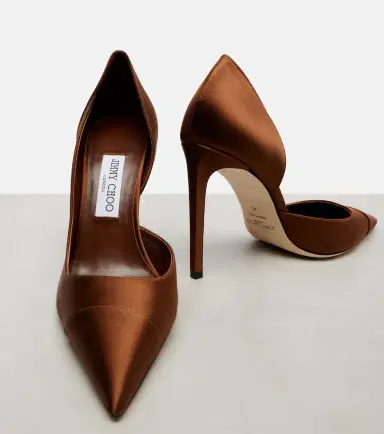 Jimmy Choo Brigitte satin pumps | Thumbnail 2