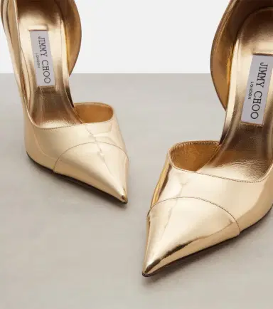 Jimmy Choo Brigitte mirrored leather pumps | Thumbnail 3 Jimmy Choo Brigitte mirrored leather pumps | Thumbnail 3