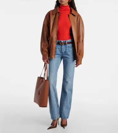 Saint Laurent Shopping leather tote bag | Thumbnail 7