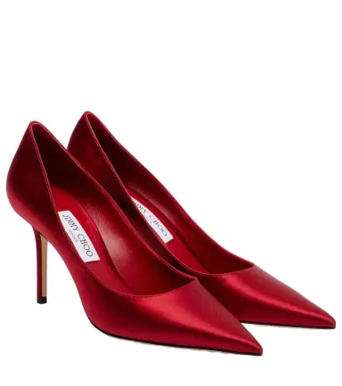 Jimmy Choo Love 85 satin pumps | Thumbnail 1 Jimmy Choo Love 85 satin pumps | Thumbnail 1