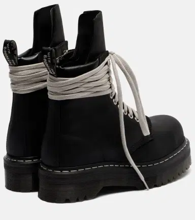 Rick Owens x Dr. Martens DRKSHDW Quad platform leather boots | Thumbnail 3 Rick Owens x Dr. Martens DRKSHDW Quad platform leather boots | Thumbnail 3