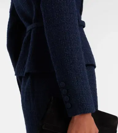 Roland Mouret Off-shoulder bouclé top | Thumbnail 5
