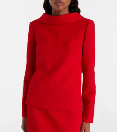 Roland Mouret Crêpe top | Thumbnail 5