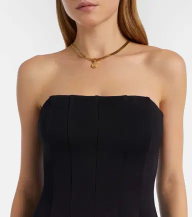 Simkhai Strapless tulle maxi dress | Thumbnail 4 Simkhai Strapless tulle maxi dress | Thumbnail 4