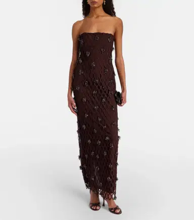 Simkhai Beaded maxi dress | Thumbnail 3 Simkhai Beaded maxi dress | Thumbnail 3