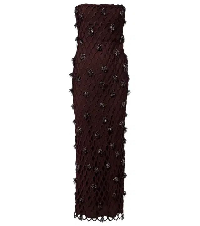 Beaded maxi dress