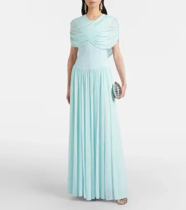 Simkhai Draped pleated gown | Thumbnail 5 Simkhai Draped pleated gown | Thumbnail 5