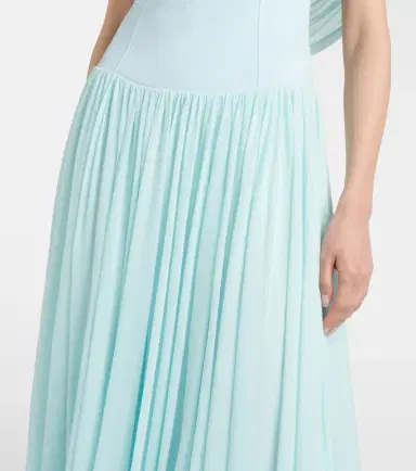 Simkhai Draped pleated gown | Thumbnail 7 Simkhai Draped pleated gown | Thumbnail 7