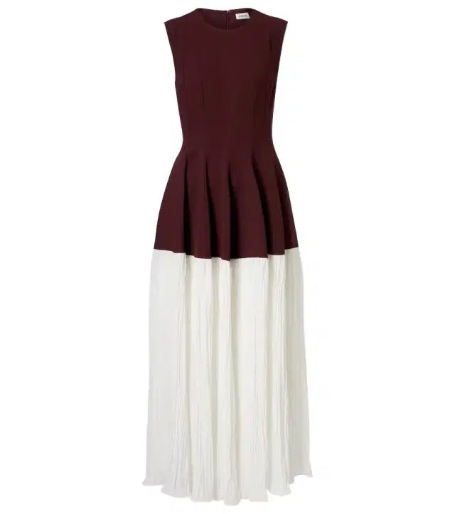 Simkhai Raleigh crêpe and satin midi dress