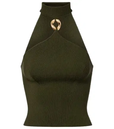 Simkhai Renlen halterneck wool top | Thumbnail 1