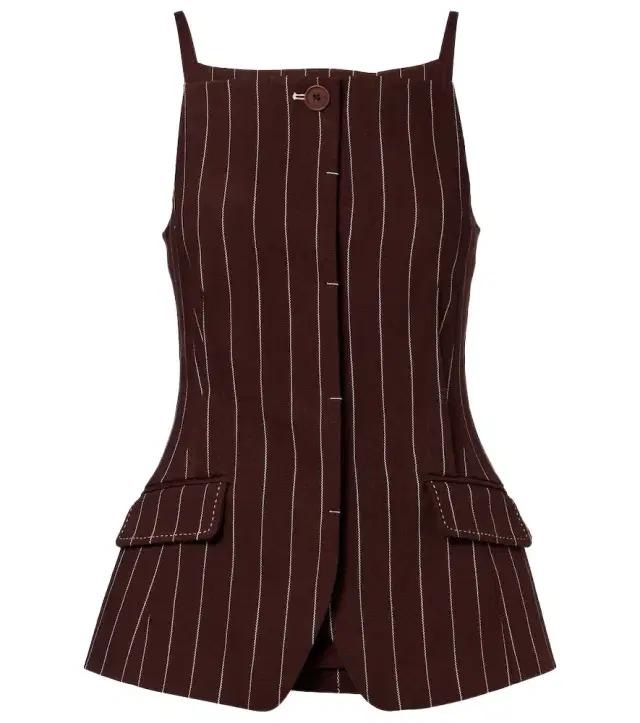 Edie striped top