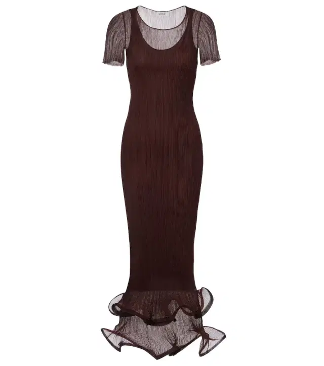 Simkhai Ruffled midi dress