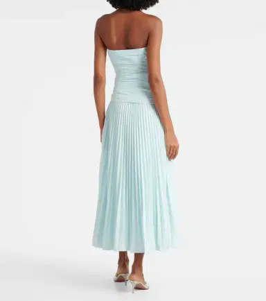 Simkhai Arie pleated bustier dress | Thumbnail 6 Simkhai Arie pleated bustier dress | Thumbnail 6
