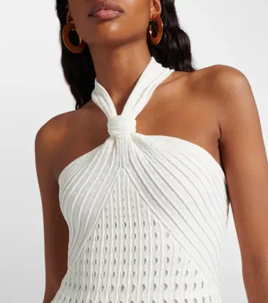 Simkhai Jenna halterneck minidress | Thumbnail 6 Simkhai Jenna halterneck minidress | Thumbnail 6
