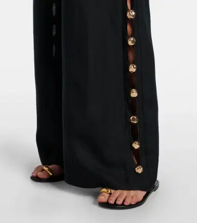 Simkhai Linen-blend wide-leg pants | Thumbnail 2 Simkhai Linen-blend wide-leg pants | Thumbnail 2