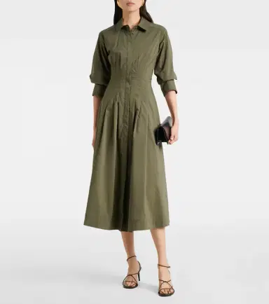 Simkhai Jazz cotton-blend poplin shirt dress | Thumbnail 6 Simkhai Jazz cotton-blend poplin shirt dress | Thumbnail 6