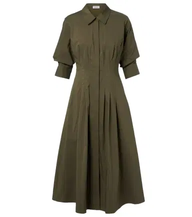 Simkhai Jazz cotton-blend poplin shirt dress | Thumbnail 1 Simkhai Jazz cotton-blend poplin shirt dress | Thumbnail 1