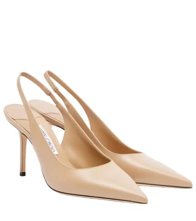 Love leather slingback pumps