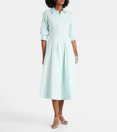 Simkhai Jazz cotton-blend poplin shirt dress | Thumbnail 5