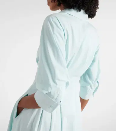 Simkhai Jazz cotton-blend poplin shirt dress | Thumbnail 6