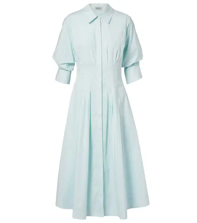 Simkhai Jazz cotton-blend poplin shirt dress