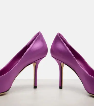 Jimmy Choo Love 85 satin pumps | Thumbnail 2