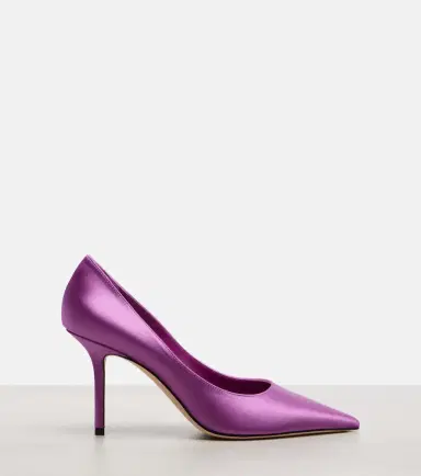 Jimmy Choo Love 85 satin pumps | Thumbnail 4