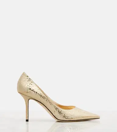 Jimmy Choo Love 85 metallic-effect pumps | Thumbnail 2 Jimmy Choo Love 85 metallic-effect pumps | Thumbnail 2