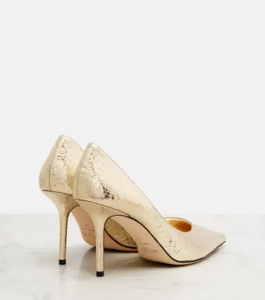 Jimmy Choo Love 85 metallic-effect pumps | Thumbnail 3 Jimmy Choo Love 85 metallic-effect pumps | Thumbnail 3