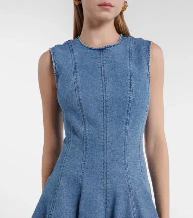 Simkhai Bowen denim maxi dress | Thumbnail 4 Simkhai Bowen denim maxi dress | Thumbnail 4