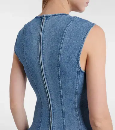 Simkhai Bowen denim maxi dress | Thumbnail 5 Simkhai Bowen denim maxi dress | Thumbnail 5