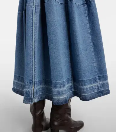 Simkhai Bowen denim maxi dress | Thumbnail 6 Simkhai Bowen denim maxi dress | Thumbnail 6