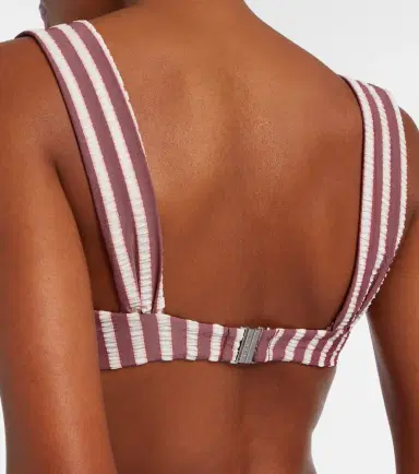 Simkhai Anniston striped bikini top | Thumbnail 2