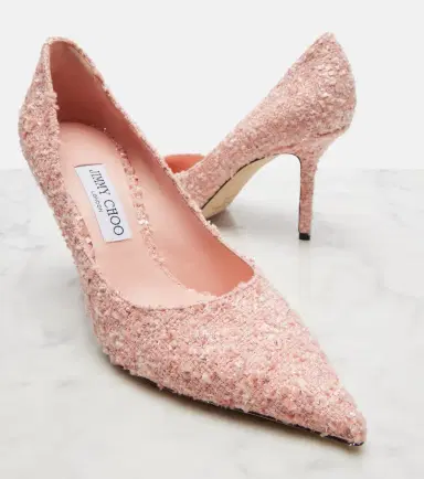 Jimmy Choo Love crystal-embellished mesh pumps | Thumbnail 3