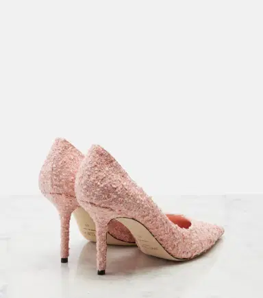 Jimmy Choo Love crystal-embellished mesh pumps | Thumbnail 4