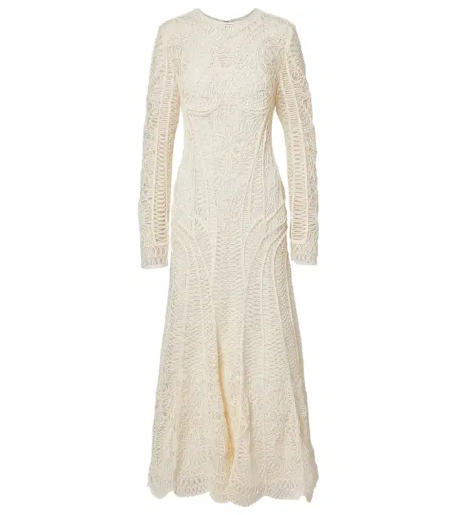 Embroidered maxi dress