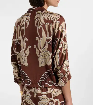 Poupette St Barth Azia printed top | Thumbnail 5