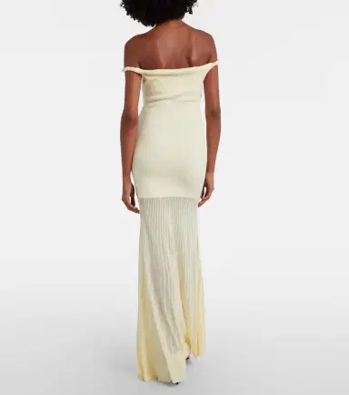 SIR Elia off-shoulder maxi dress | Thumbnail 2