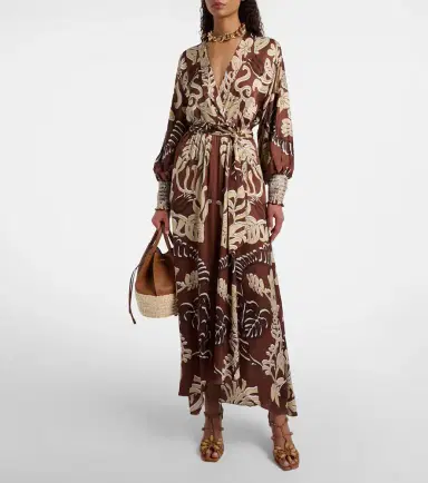 Poupette St Barth Kristen printed maxi dress | Thumbnail 2