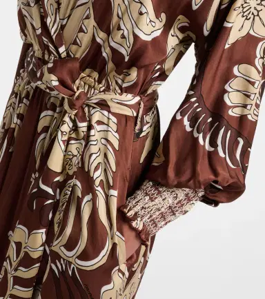 Poupette St Barth Kristen printed maxi dress | Thumbnail 3