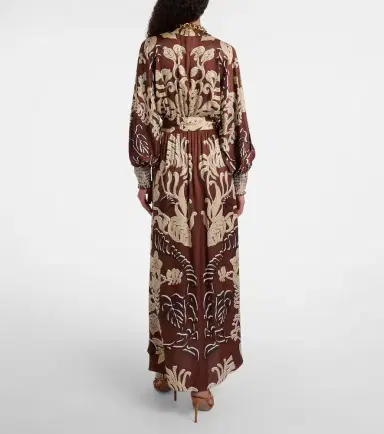 Poupette St Barth Kristen printed maxi dress | Thumbnail 4