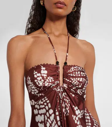 Poupette St Barth Carla printed maxi dress | Thumbnail 3