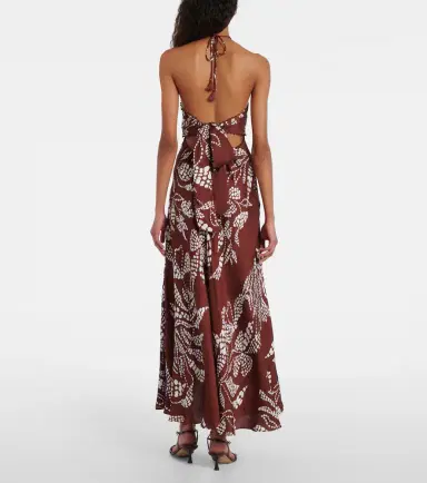 Poupette St Barth Carla printed maxi dress | Thumbnail 4