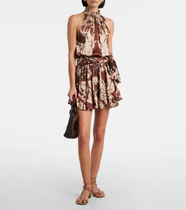 Poupette St Barth Bianca printed minidress | Thumbnail 3