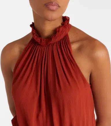 Poupette St Barth Bianca gathered minidress | Thumbnail 5 Poupette St Barth Bianca gathered minidress | Thumbnail 5